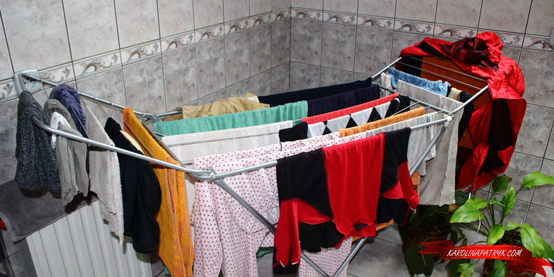 Traditional old clothes dryer
