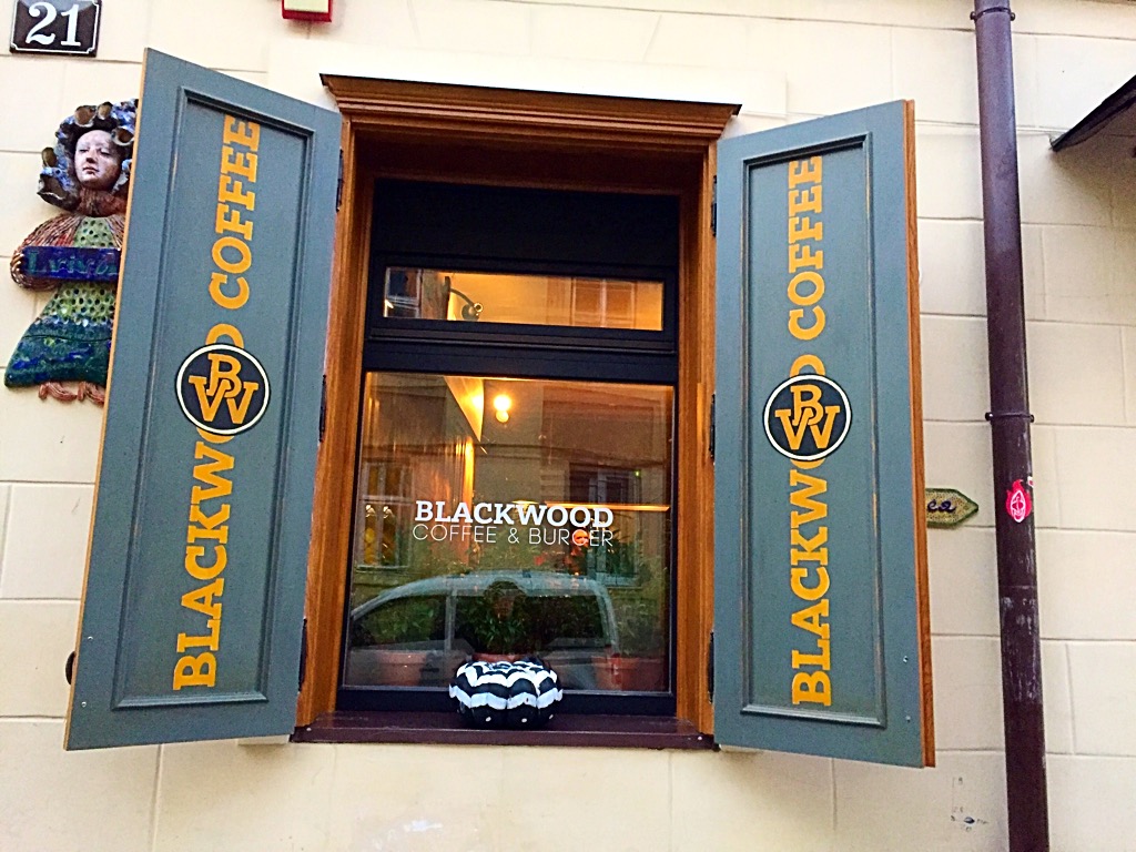 Blackwood coffee and burger lviv. Where to work online in Lviv?
