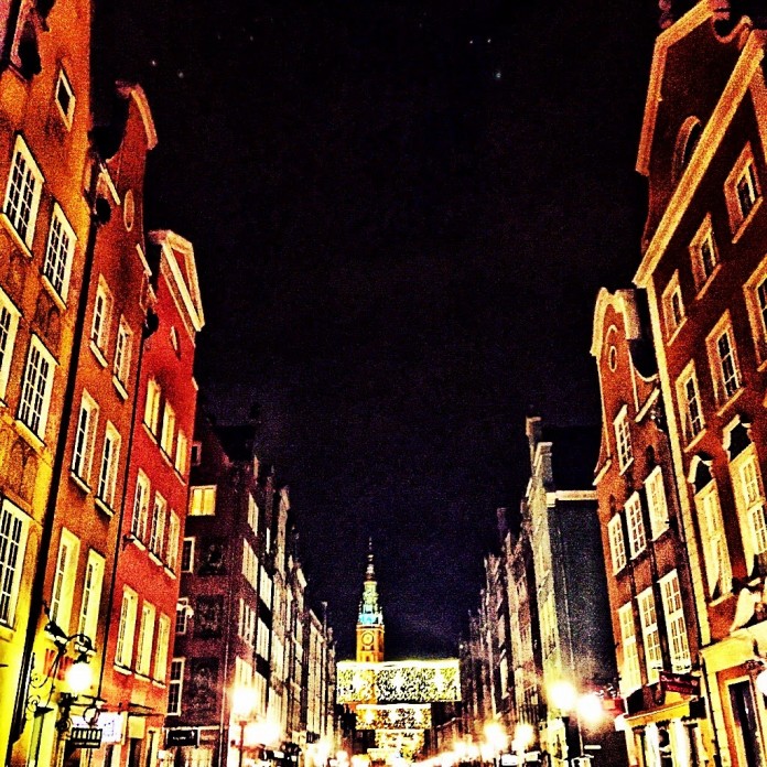 Gdansk at night