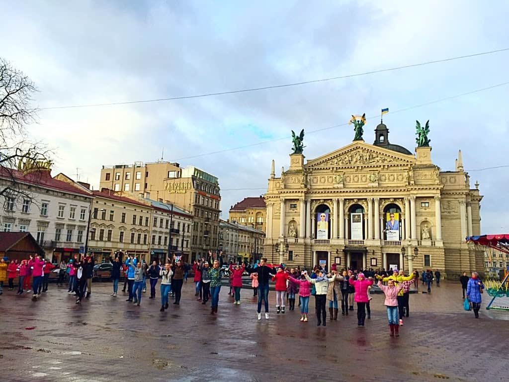 Die Oper in Lemberg ist eine der schönsten in Europa.