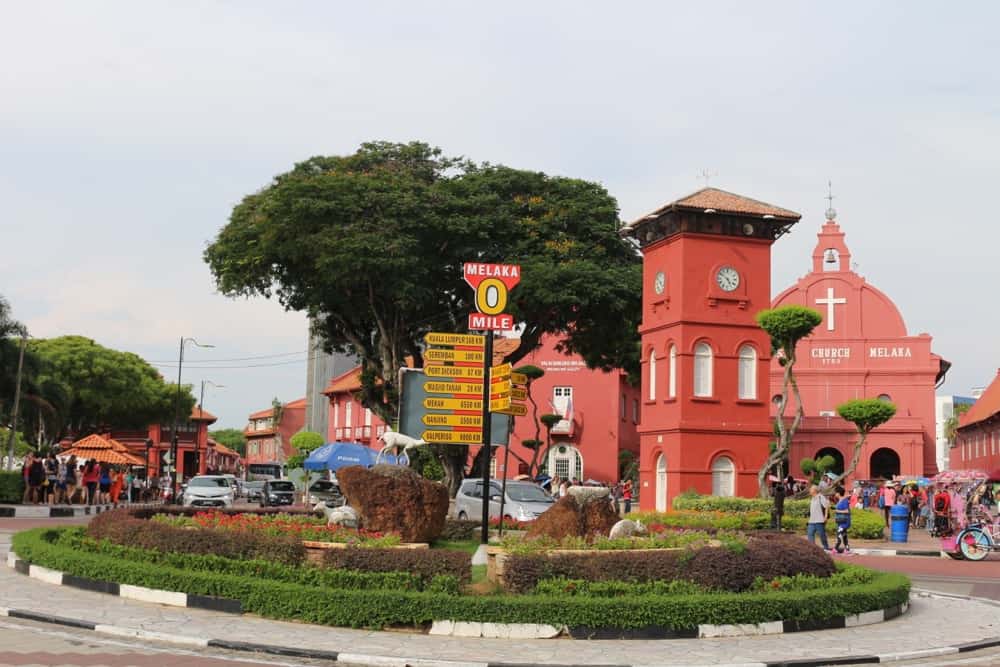 Dutch Square (Red Square) in Malacca