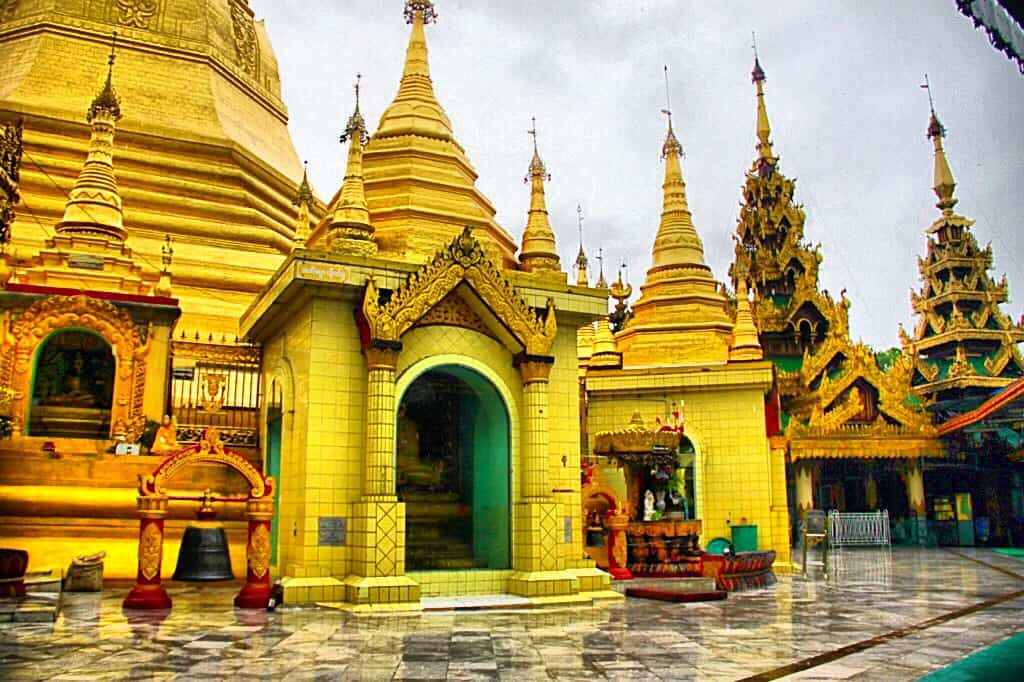 Pagode Sule à Yangon