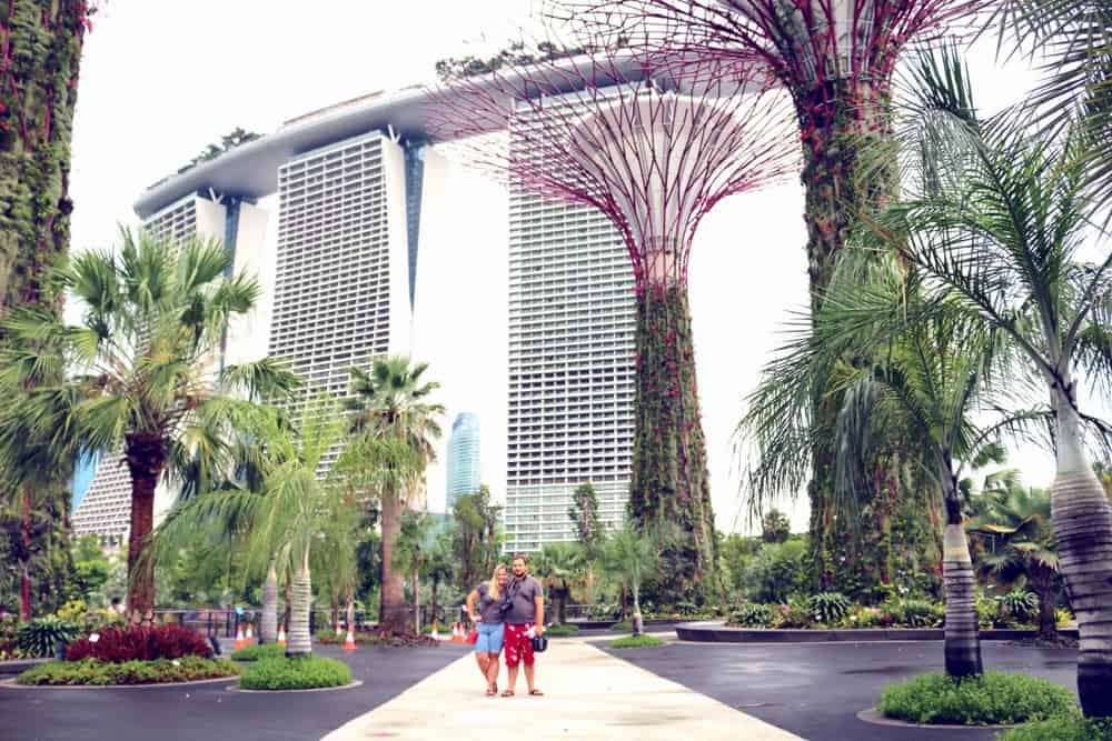 Karolina and Patryk in Singapore