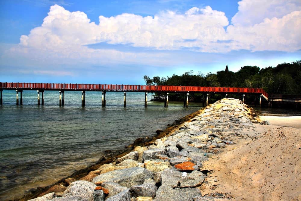 Playa en Puerto Dickson