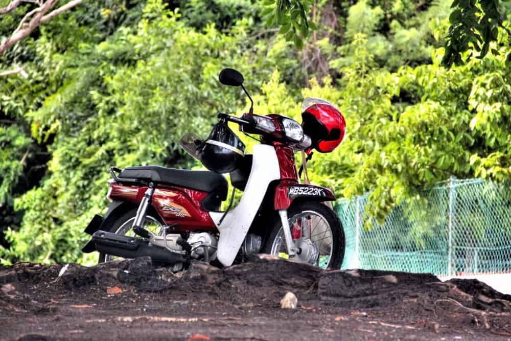 Motorbike in Port Dickson