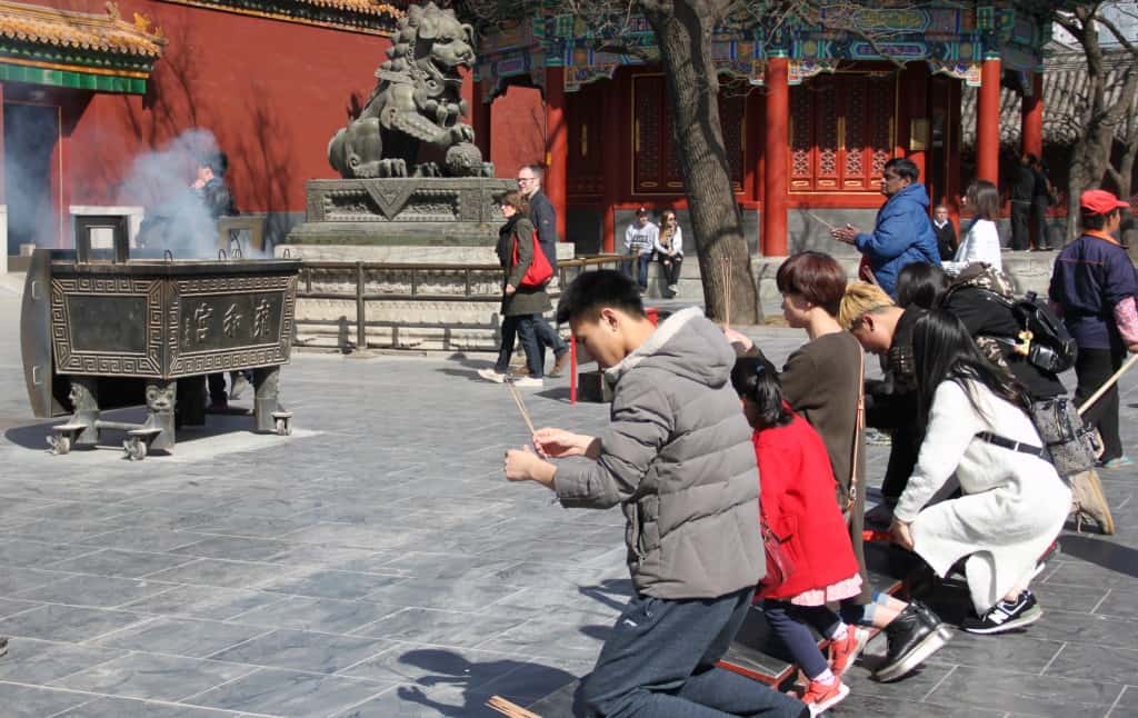 Praying in China