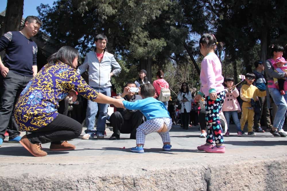 pantalon à entrejambe ouvert en Chine - Faits intéressants sur la Chine