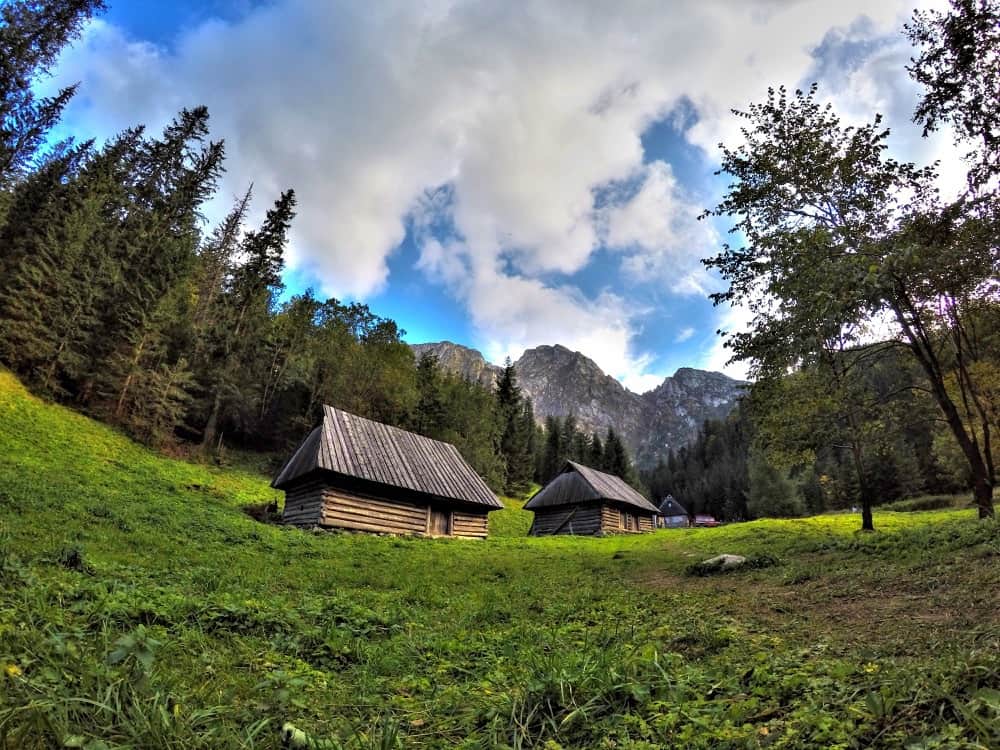 Beautiful mountains in Zakopane Poland