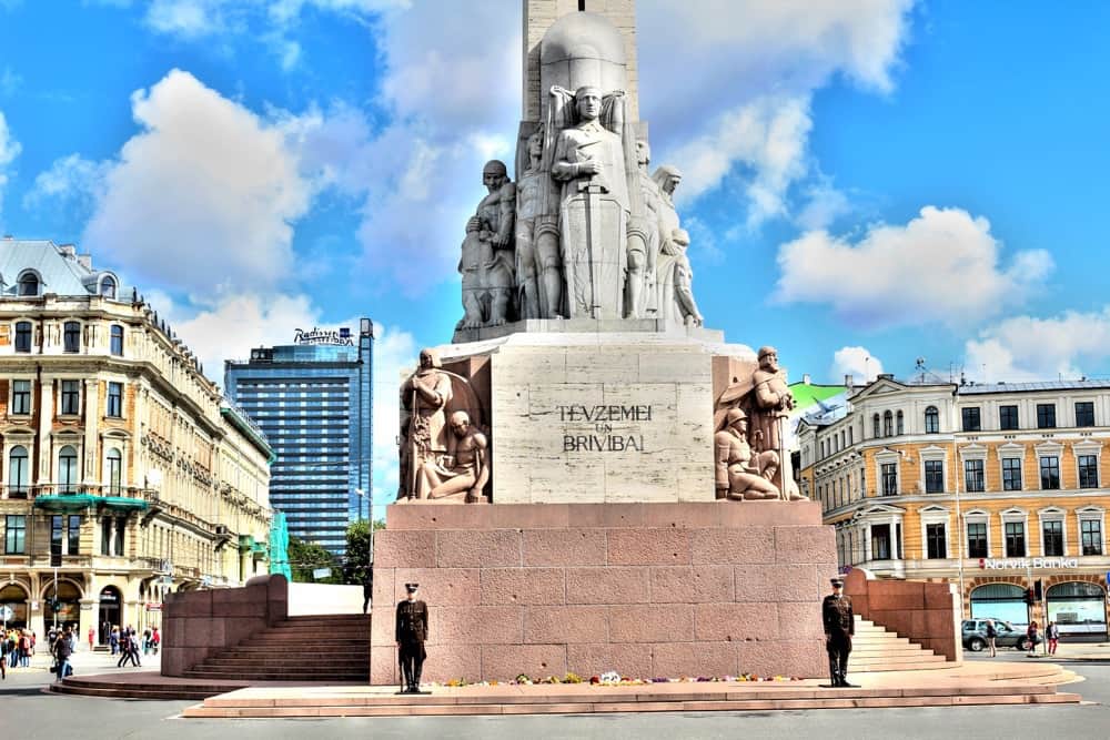 Freedom monument Riga