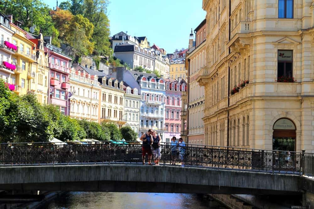 Us in Old Town of Karlovy Vary