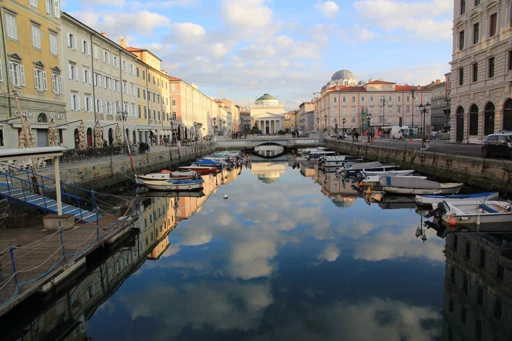 de kust van triëst italië