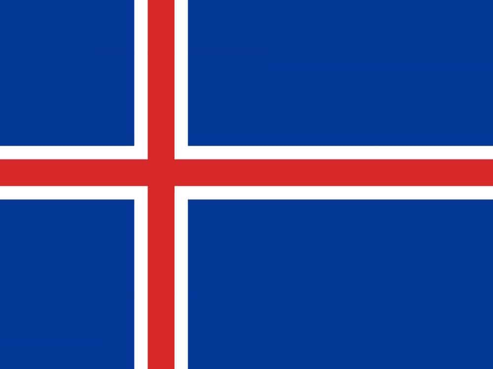 Iceland interesting facts: the flag