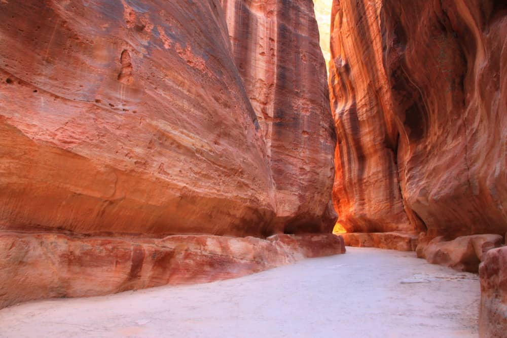 Jordan interesting facts: The entrance to Petra is narrow