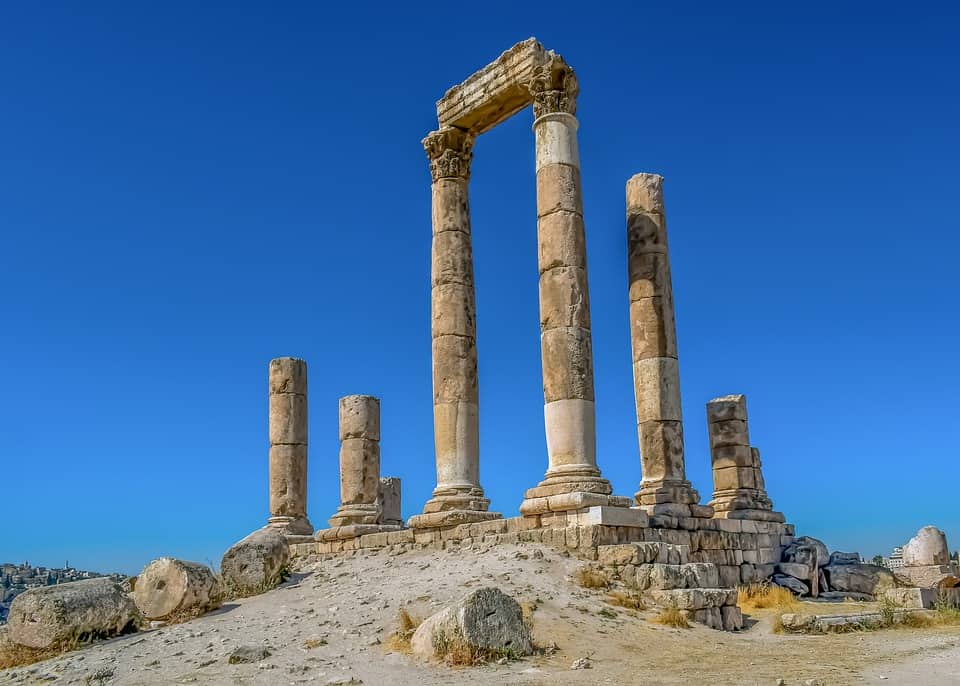 Temple of Hercules in Amman