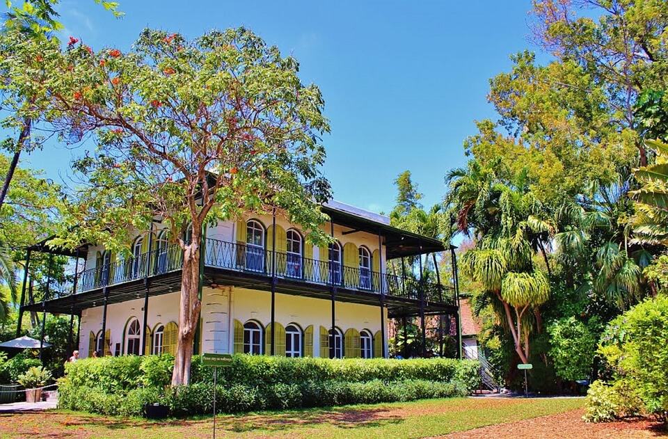 Hemingway House in Key West