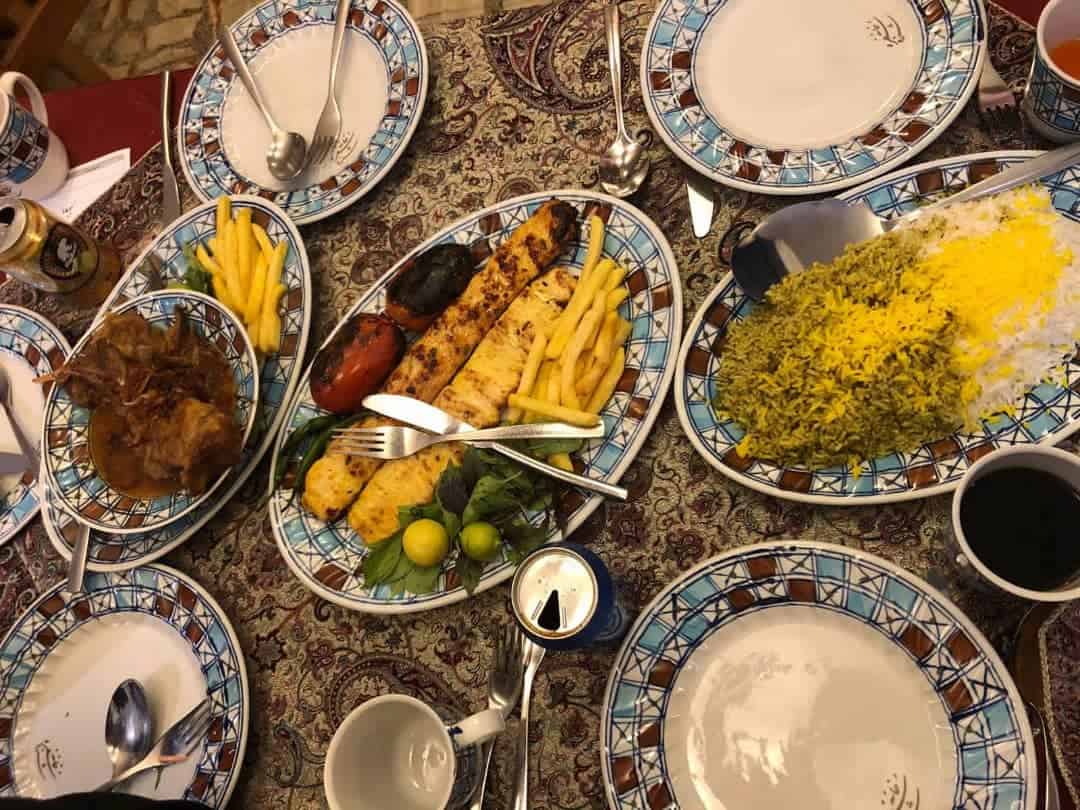 Cuisine iranienne délicieuse