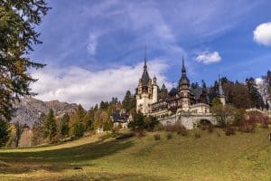 Beautiful castle in Romania