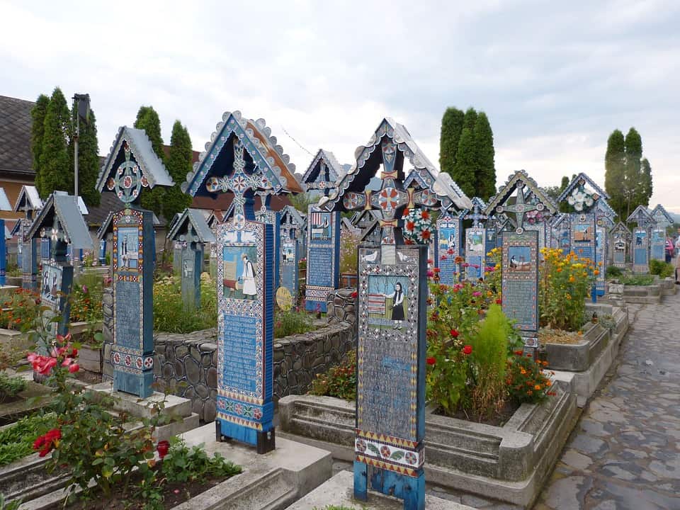 The world's happiest cemetary