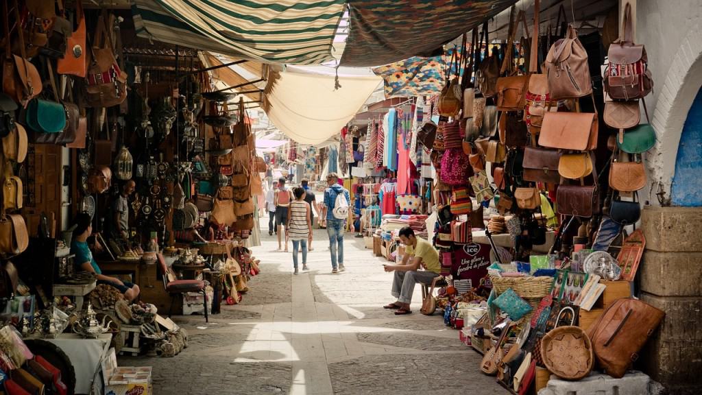 Morocco facts: many sellers in the medina speak multiple languages