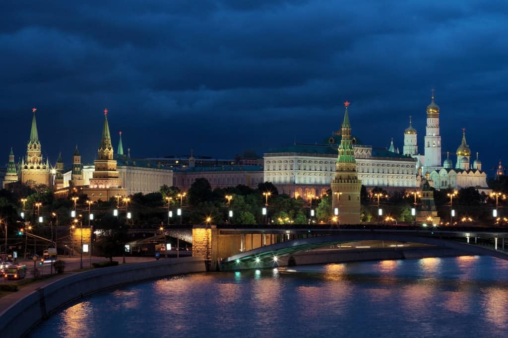 Historical places in Russia: Moscow