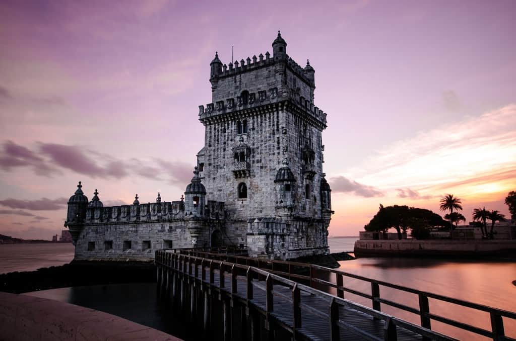 The romantic architetcure of Lisbon