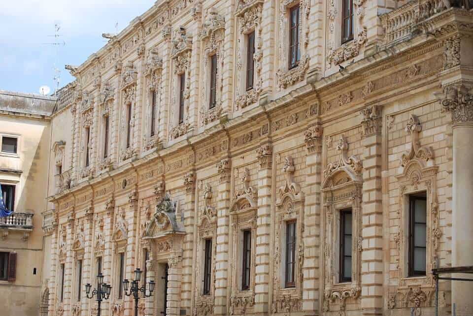 Palacio dei Cestini en Lecce