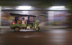 Tuktuks in Thailand