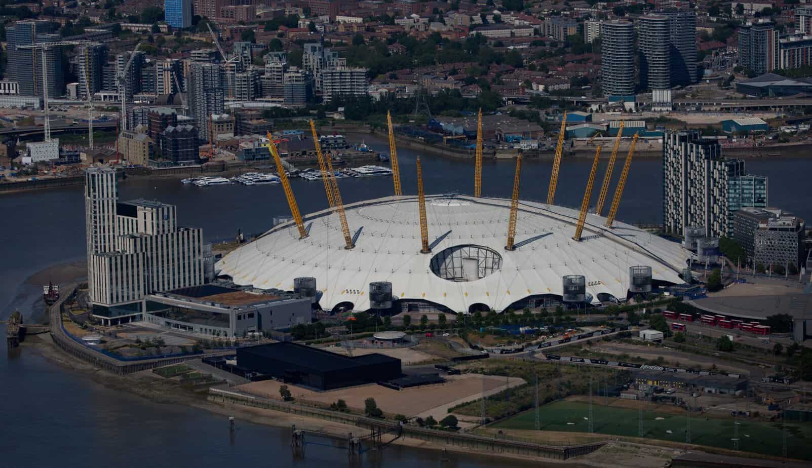 Spend the night at London's O2 Arena for your next visit -> Lazy Travel Blog